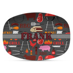Barbeque Plastic Platter - Microwave & Oven Safe Composite Polymer (Personalized)