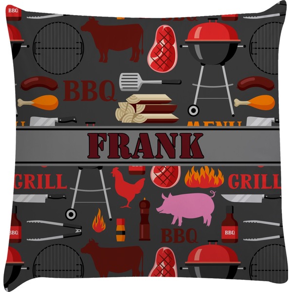 Custom Barbeque Decorative Pillow Case (Personalized)