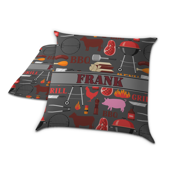 Barbeque Decorative Pillow Case - TWO