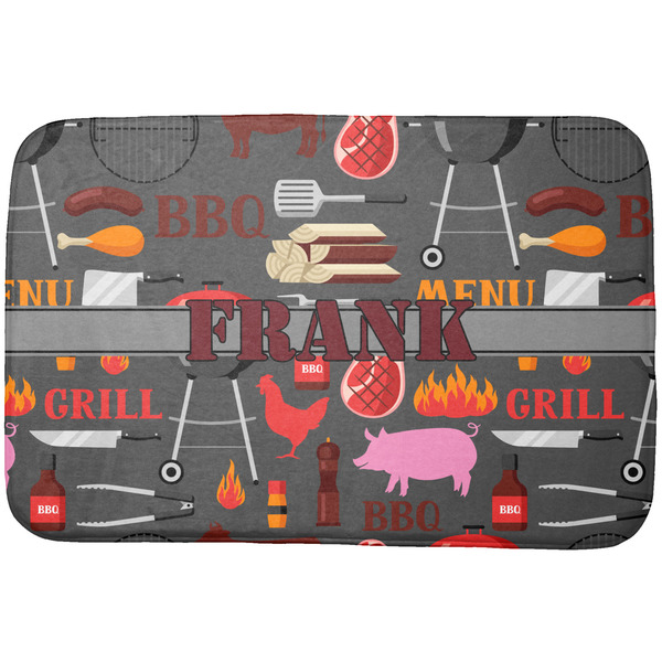 Custom Barbeque Dish Drying Mat (Personalized)