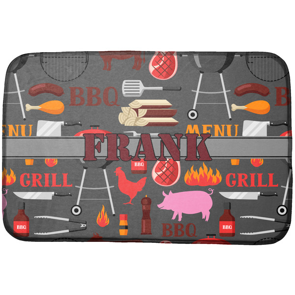 Custom Barbeque Dish Drying Mat (Personalized)
