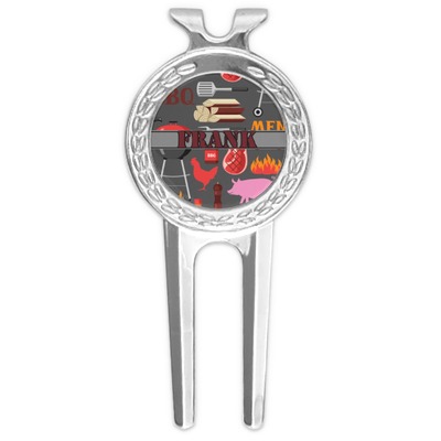 Barbeque Golf Divot Tool & Ball Marker (Personalized)