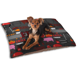Barbeque Dog Bed - Small w/ Name or Text