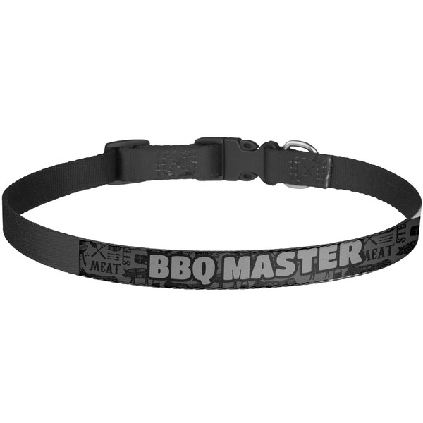 Custom Barbeque Dog Collar - Large (Personalized)