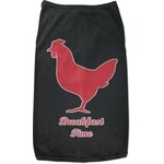 Barbeque Black Pet Shirt (Personalized)