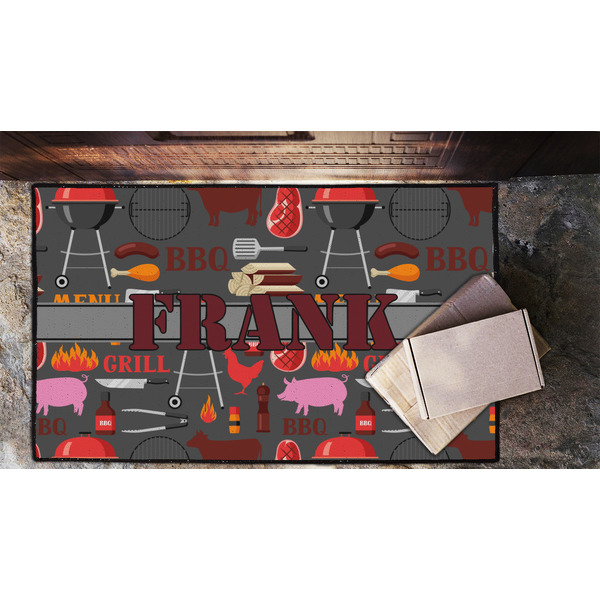 Barbeque Door Mat - LIFESTYLE (Lrg)