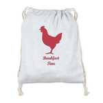 Barbeque Drawstring Backpack - Sweatshirt Fleece - Double Sided (Personalized)
