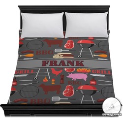 Barbeque Duvet Cover - Full / Queen (Personalized)