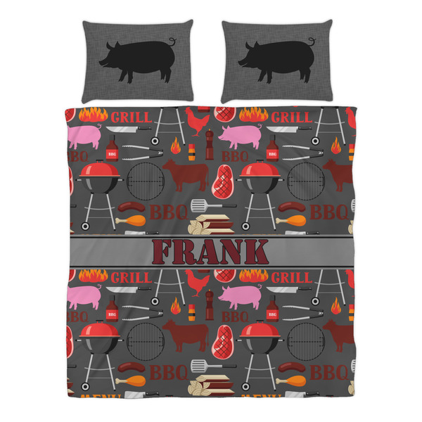 Barbeque Duvet cover Set - Queen - Alt Approval