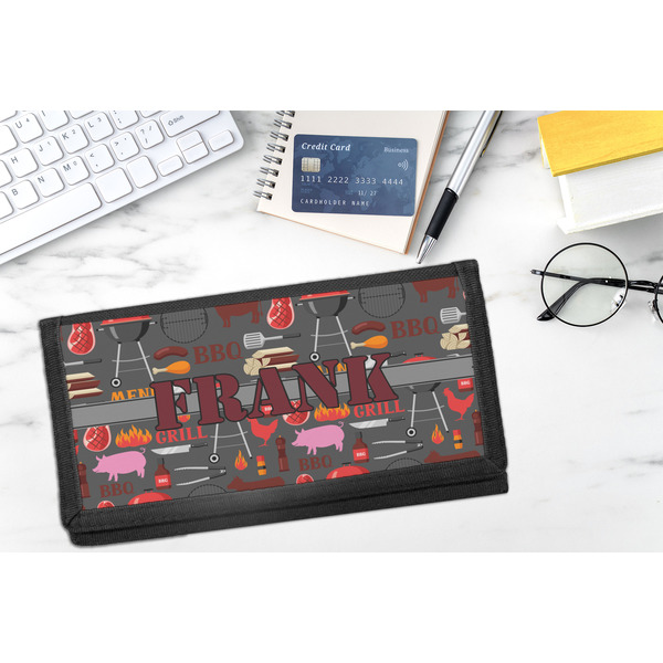 Barbeque DyeTrans Checkbook Cover - LIFESTYLE