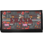 Barbeque Canvas Checkbook Cover (Personalized)