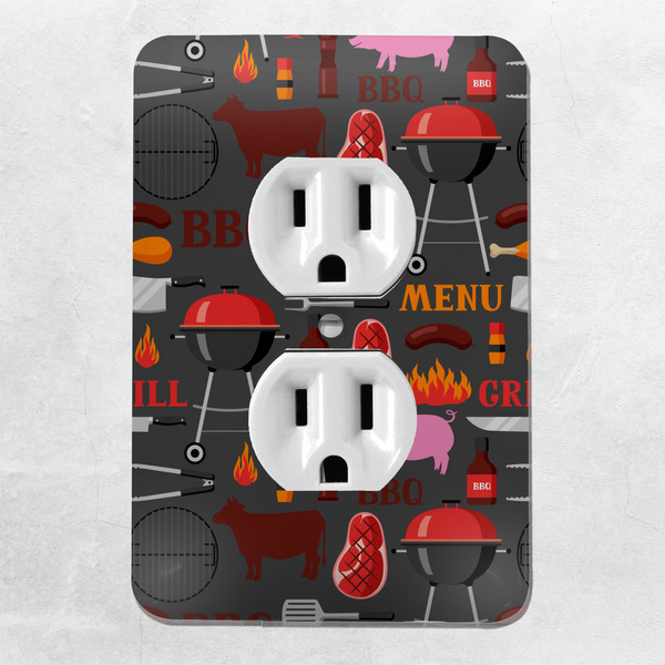 Barbeque Electric Outlet Plate - LIFESTYLE