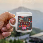 Barbeque Single Shot Espresso Cup - Single (Personalized)