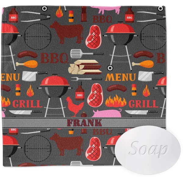 Custom Barbeque Washcloth (Personalized)