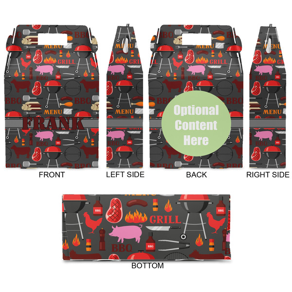 Barbeque Gable Favor Box - Approval