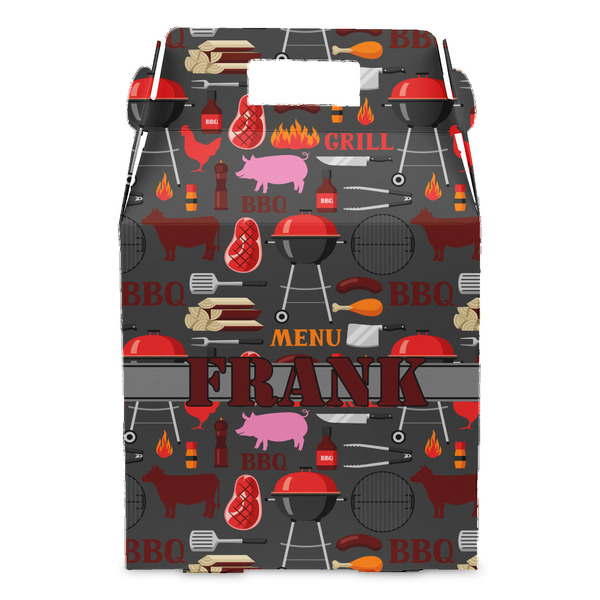 Barbeque Gable Favor Box - Front