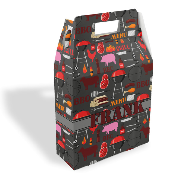 Custom Barbeque Gable Favor Box (Personalized)