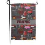 Barbeque Small Garden Flag - Double Sided w/ Name or Text