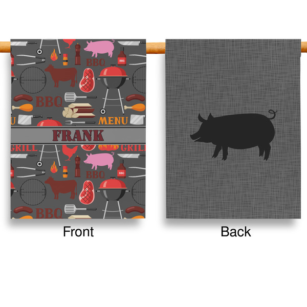 Barbeque Garden Flags - Large - Double Sided - APPROVAL