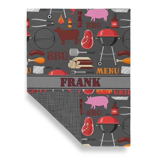 Barbeque Garden Flags - Large - Double Sided - FRONT FOLDED
