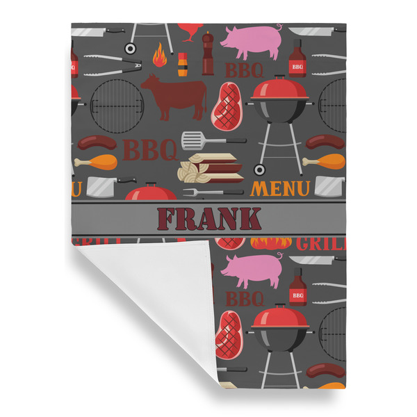 Barbeque Garden Flags - Large - Single Sided - FRONT FOLDED