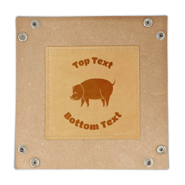 Barbeque Genuine Leather Valet Trays - FRONT