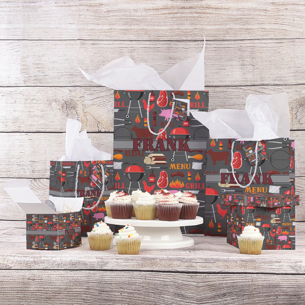 Barbeque Gift Bags - In Context