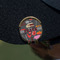 Barbeque Golf Ball Marker Hat Clip - Gold - On Hat