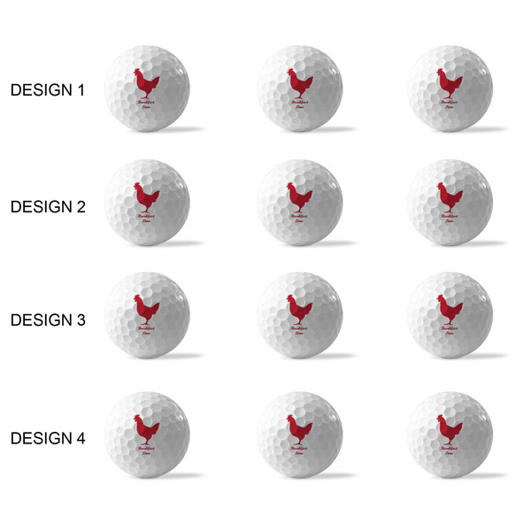 Barbeque Golf Balls - Generic - Set of 12 - APPROVAL