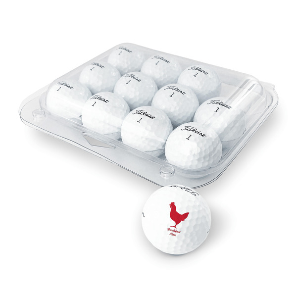 Barbeque Golf Balls - Titleist - Set of 12 - PACKAGING