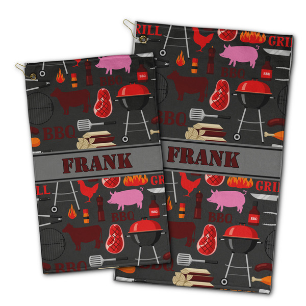 Barbeque Golf Towel - PARENT (small and large)