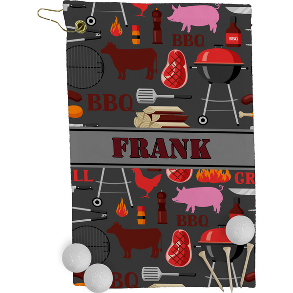 Barbeque Golf Towel (Personalized)