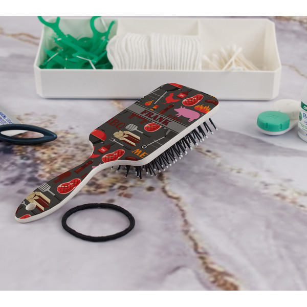 Barbeque Hair Brush - In Bathroom