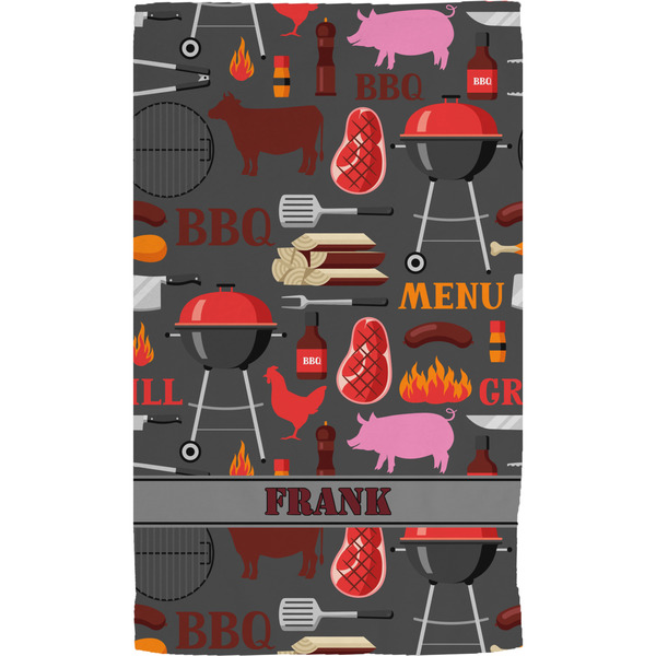 Barbeque Hand Towel (Personalized) Full