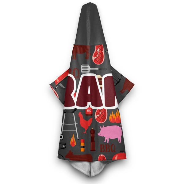 Barbeque Hooded Towel - Hanging