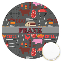 Barbeque Printed Cookie Topper - 3.25" (Personalized)
