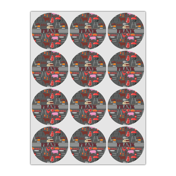 Barbeque Icing Circle - Small - Set of 12