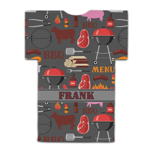 Barbeque Jersey Bottle Cooler - BACK (flat)