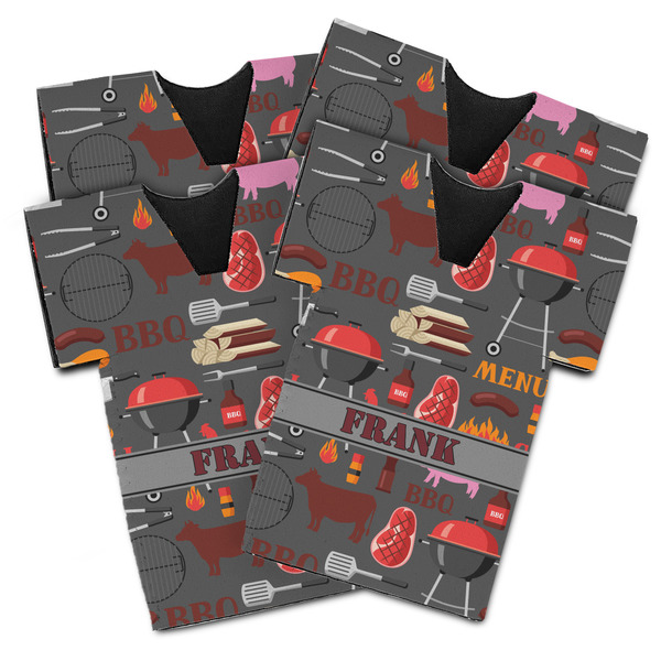 Barbeque Jersey Bottle Cooler - Set of 4 - MAIN (flat)