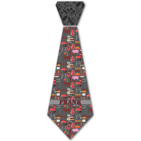 Custom Barbeque Iron On Tie (Personalized)