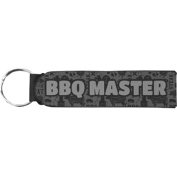 Barbeque Neoprene Keychain Fob (Personalized)