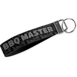 Barbeque Webbing Keychain Fob - Small (Personalized)