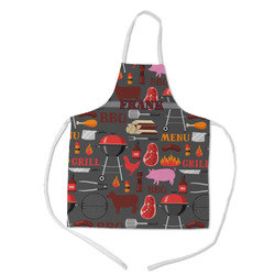 Barbeque Kid's Apron w/ Name or Text