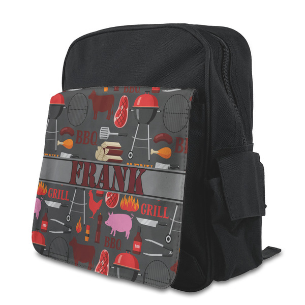 Custom Barbeque Preschool Backpack (Personalized)