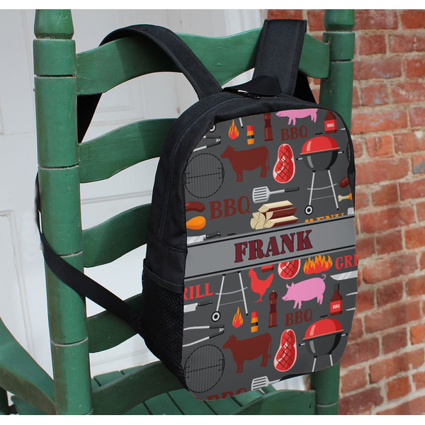 Barbeque Kids Backpack - In Context