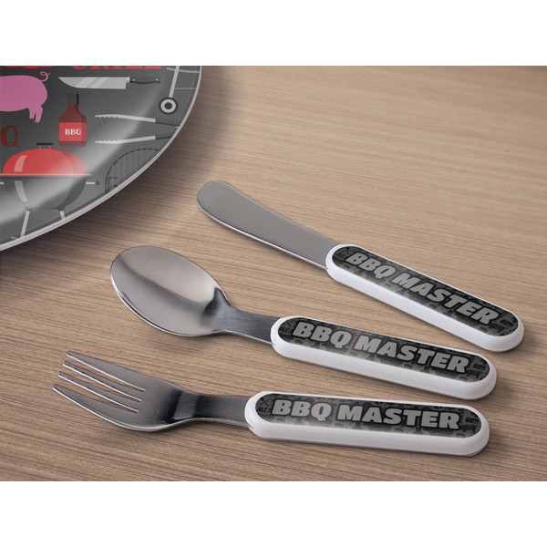 Barbeque Kids Flatware w/ Plate