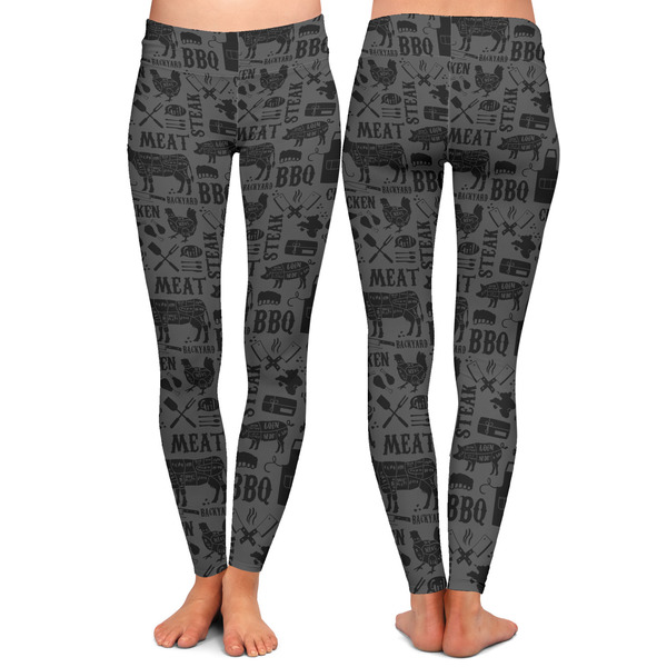 Barbeque Ladies Leggings - Front and Back