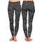 Barbeque Ladies Leggings - Front and Back