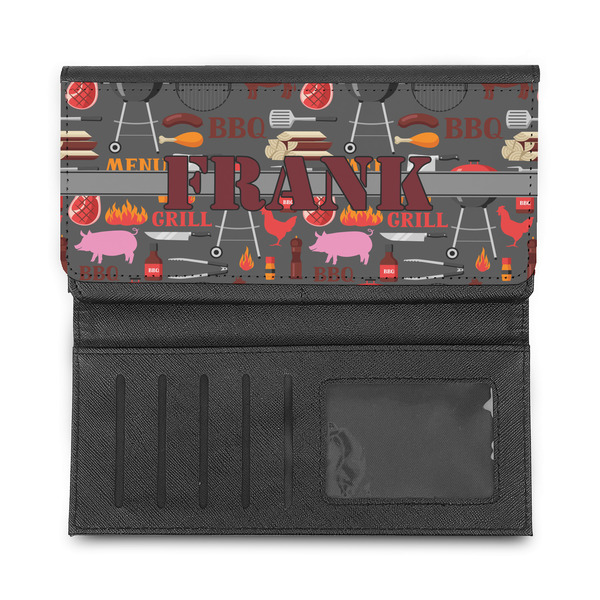 Barbeque Ladies Wallet - Half Way Open