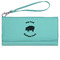 Barbeque Ladies Leatherette Wallet - Laser Engraved- Teal (Personalized)